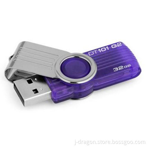 Swivel USB Flash Drive with 1 to 32GB Storage Capacity, High Data Transfer Speed, Blister Packaging
